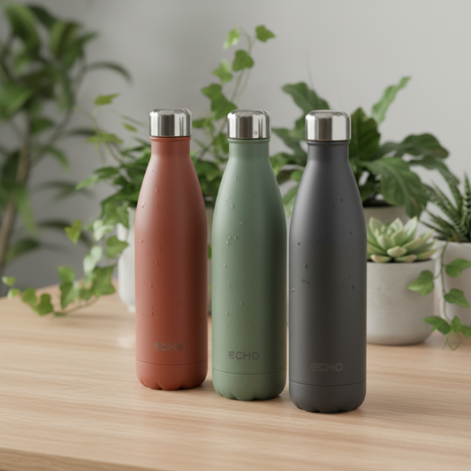 Stainless Steel Insulated Water Bottle Set